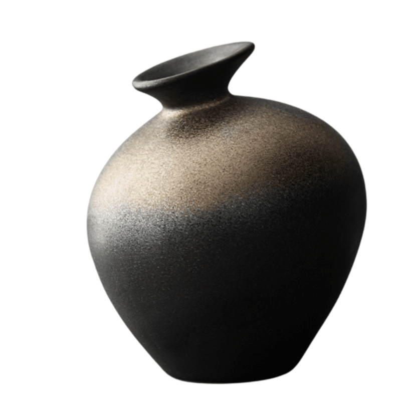 Vase japonais boule en porcelaine