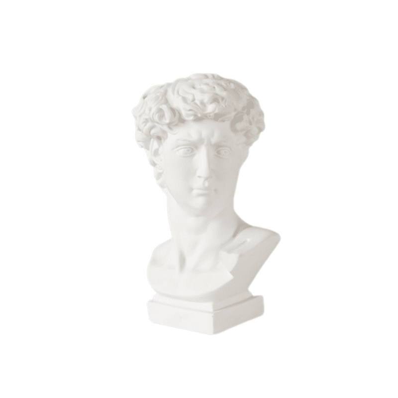 Vase tête de femme style grec antique
