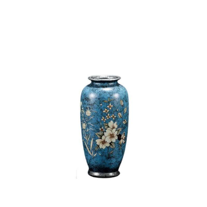 Vase vintage bleu