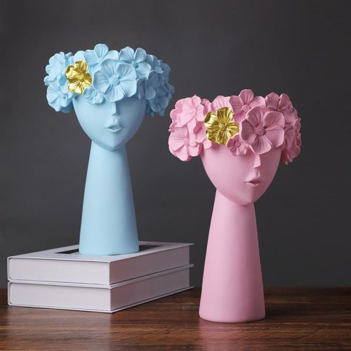 vase-tete-femme-couronne-fleurs-3
