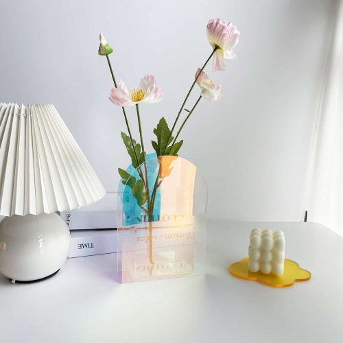 vase-transparent-forme-géométrique-multicolore-fleurs-5